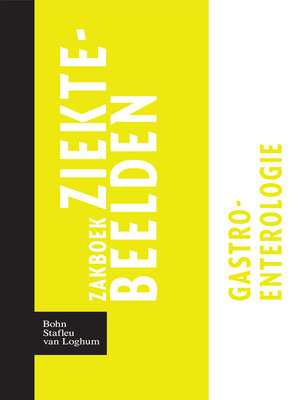 cover image of Zakboek ziektebeelden Gastro-enterologie